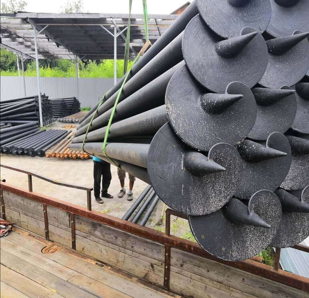 винтовые сваи