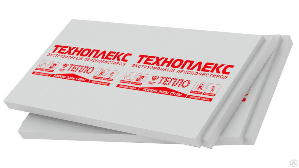 Экструдированный пенополистирол Техноплекс 1200*600*20мм (20шт), цена в ...