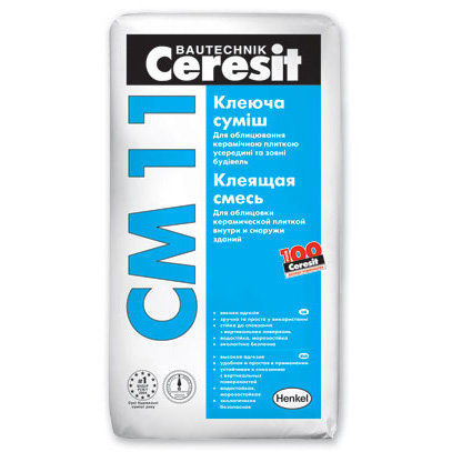 Клей для плитки Церезит CM11 (25кг)