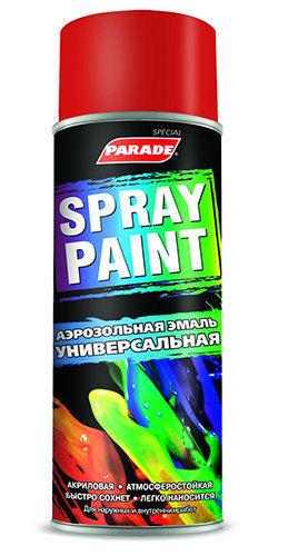 Эмаль аэрозольная акриловая PARADE SPRAY PAINT (цветовая гамма)