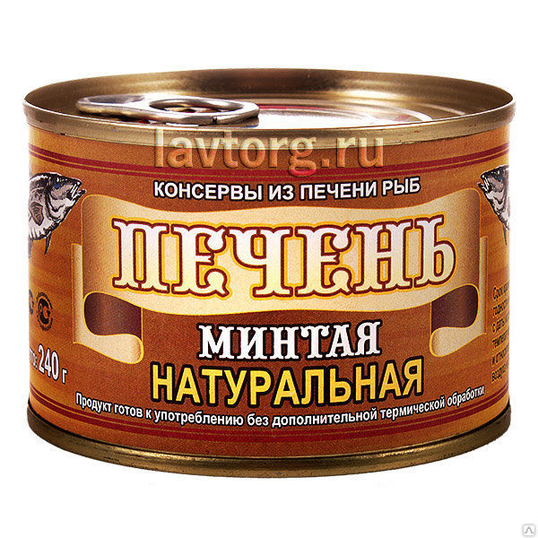 Печень минтая ”СОКРА”, 240 гр.