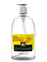 Мыло жидкое с перламутром эконом JOY platinum 1 кг ПЭТ уп 8 шт
