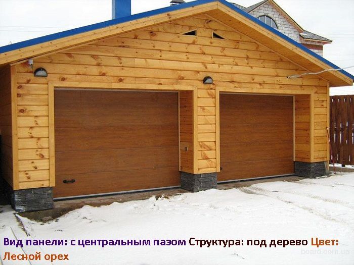 Утепление ворот гаража в Санкт-Петербурге