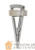 Светильник для сауны Cariitti TL-100 Факел (1545823, с акриловым стержнем) #3