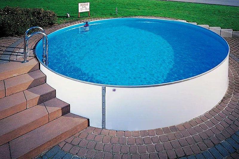 Морозоустойчивый бассейнкаркасный круглый Summer Fun 3,50х1,50 м