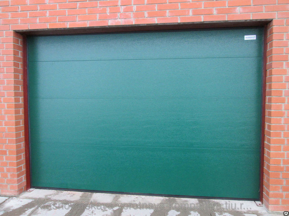 Ворота гаражные секционные Алютех Prestige 3000x2500 мм 3