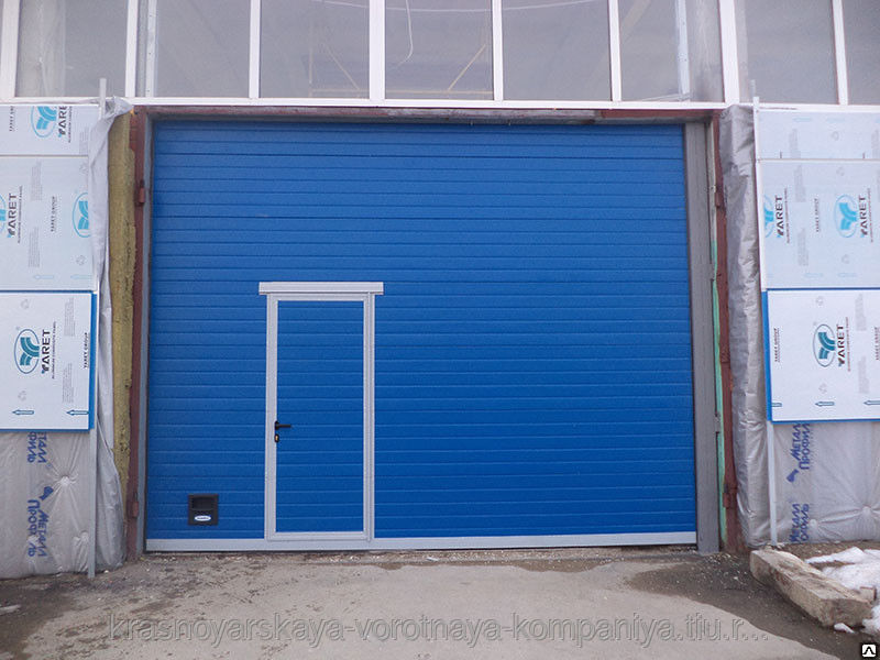 Промышленные секционные ворота ISD01 DoorHan(ДорХан) 4000x4000 #1