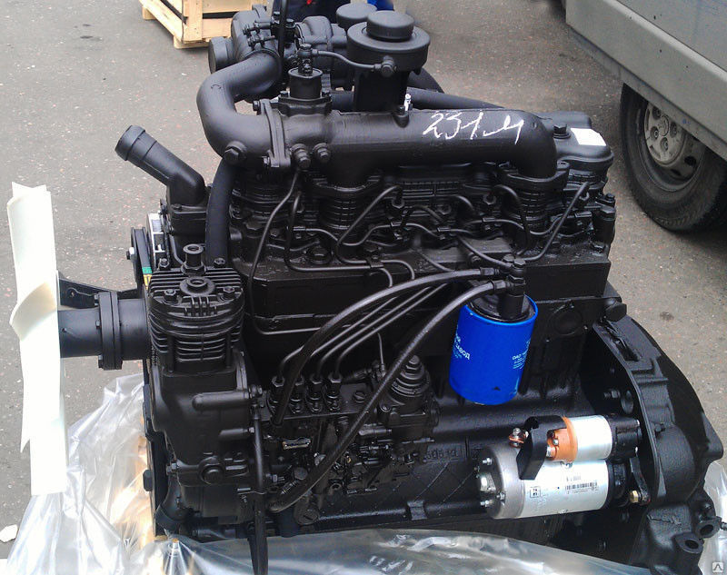 Двигатель Д 245.12С-231М 109 л.с. (переоборудование ЗИЛ 130 131, ГАЗ-66, ГА