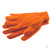 Перчатки трикотажные акрил двойные оранжевый двойная манжета Россия #2