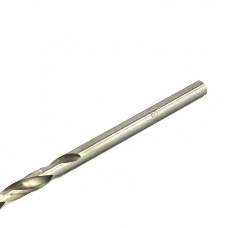 Сверло по металлу 4.8 х 132 мм, полированное, удл, HSS, 10 шт, цилиндрический хвостовик Matrix 3