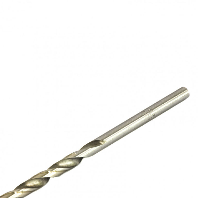 Сверло по металлу 5.5 х 139 мм, полированное, удл, HSS, 10 шт, цилиндрический хвостовик Matrix 3
