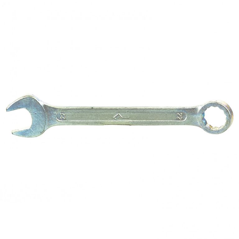 Ключ комбинированный 22 мм, оцинкованный (КЗСМИ) Россия