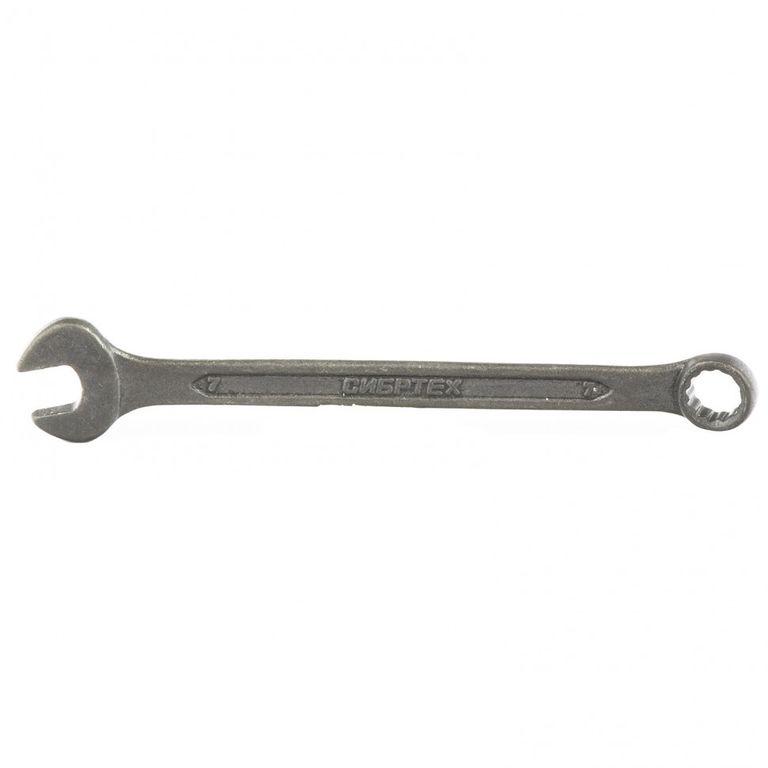Ключ комбинированный 7 мм, CrV, фосфатированный ГОСТ 16983 Сибртех