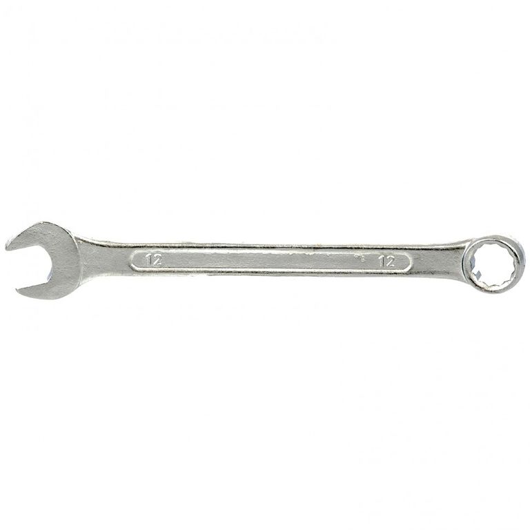 Ключ комбинированный 12 мм, хромированный Sparta