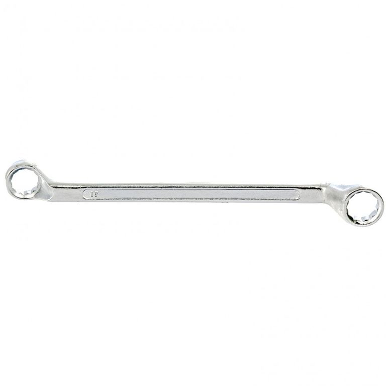 Ключ накидной коленчатый 17 х 19 мм, хромированный Sparta