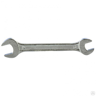 Ключ рожковый, 13 х 17 мм, хромированный Sparta 