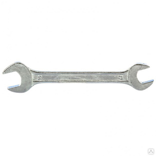 Ключ рожковый 17 х 19 мм, хромированный Sparta 