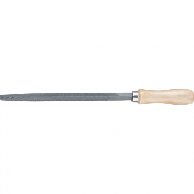 Напильник трехгранный 250 мм, деревянная ручка Сибртех