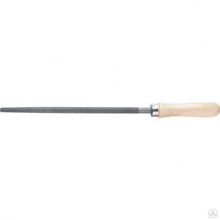 Напильник круглый, 150 мм, деревянная ручка Сибртех 