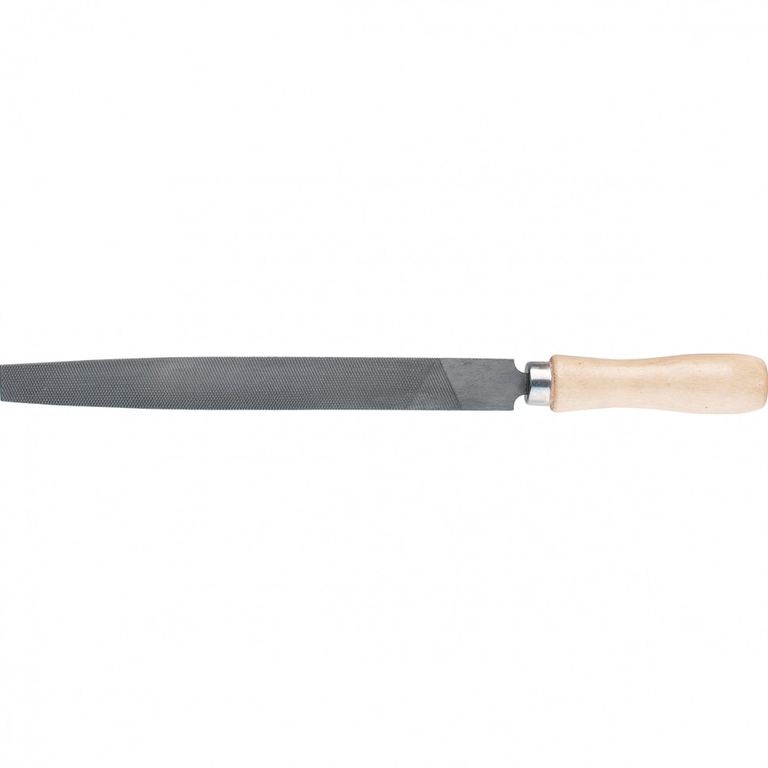 Напильник плоский 250 мм, деревянная ручка Сибртех