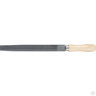 Напильник полукруглый 200 мм, деревянная ручка Сибртех 