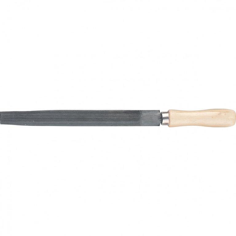 Напильник полукруглый 200 мм, деревянная ручка Сибртех