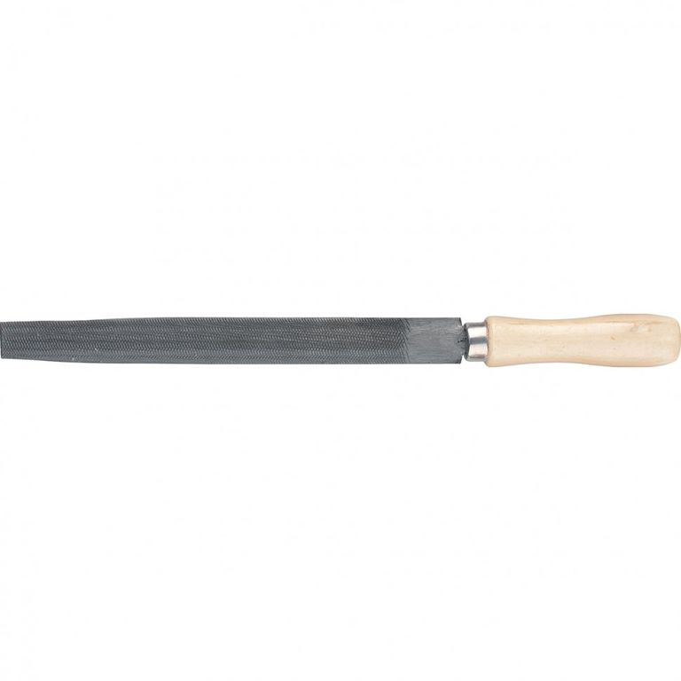 Напильник полукруглый 150 мм, деревянная ручка Сибртех