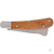 Нож садовый складной, копулировочный 173 мм, деревянная рукоятка, Palisad #3
