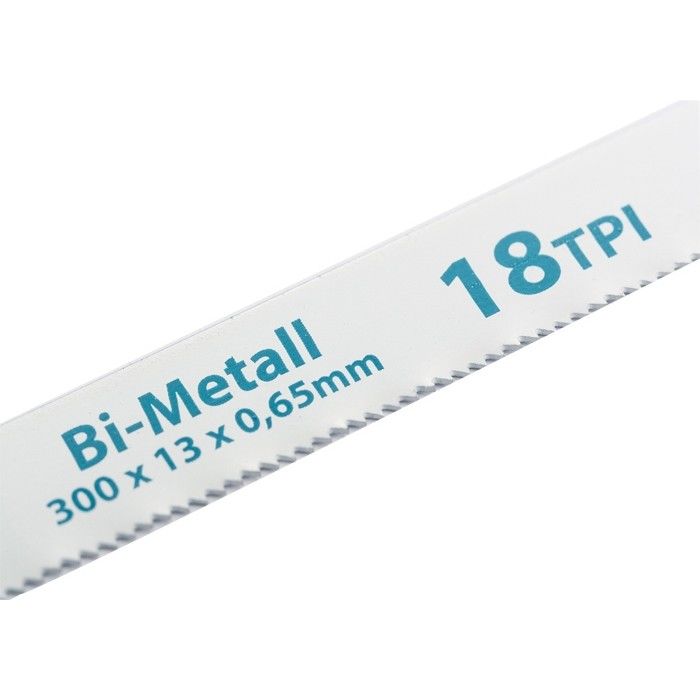 Полотна для ножовки по металлу 300 мм, 18 TPI, BIM, 2 шт Gross