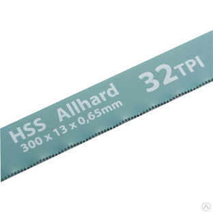 Полотна для ножовки по металлу, 300 мм, 32 TPI, HSS, 2 шт Gross 