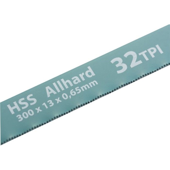 Полотна для ножовки по металлу 300 мм, 32 TPI, HSS, 2 шт Gross