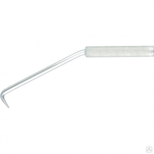 Крюк для вязки арматуры, 245 мм, оцинкованная рукоятка Сибртех 