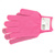 Перчатки Нейлон ПВХ точка 13 класс цвет розовая фуксия L Россия #2