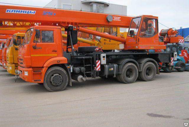 Автокран 25 тонн КС 55713-1К-3 на КамАЗ-65115