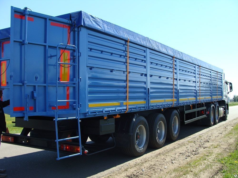 Зерновоз Камаз 65115-50 (кузов 30 м3.) + прицеп