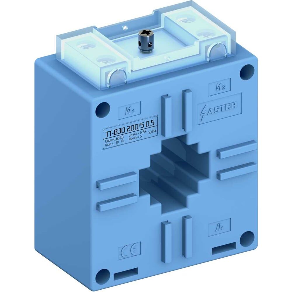 Шинный трансформатор тока ASTER ТТ-В30 200/5 0,5