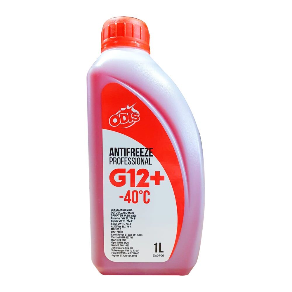 Антифриз ODIS G12+ Antifreeze Professional Red