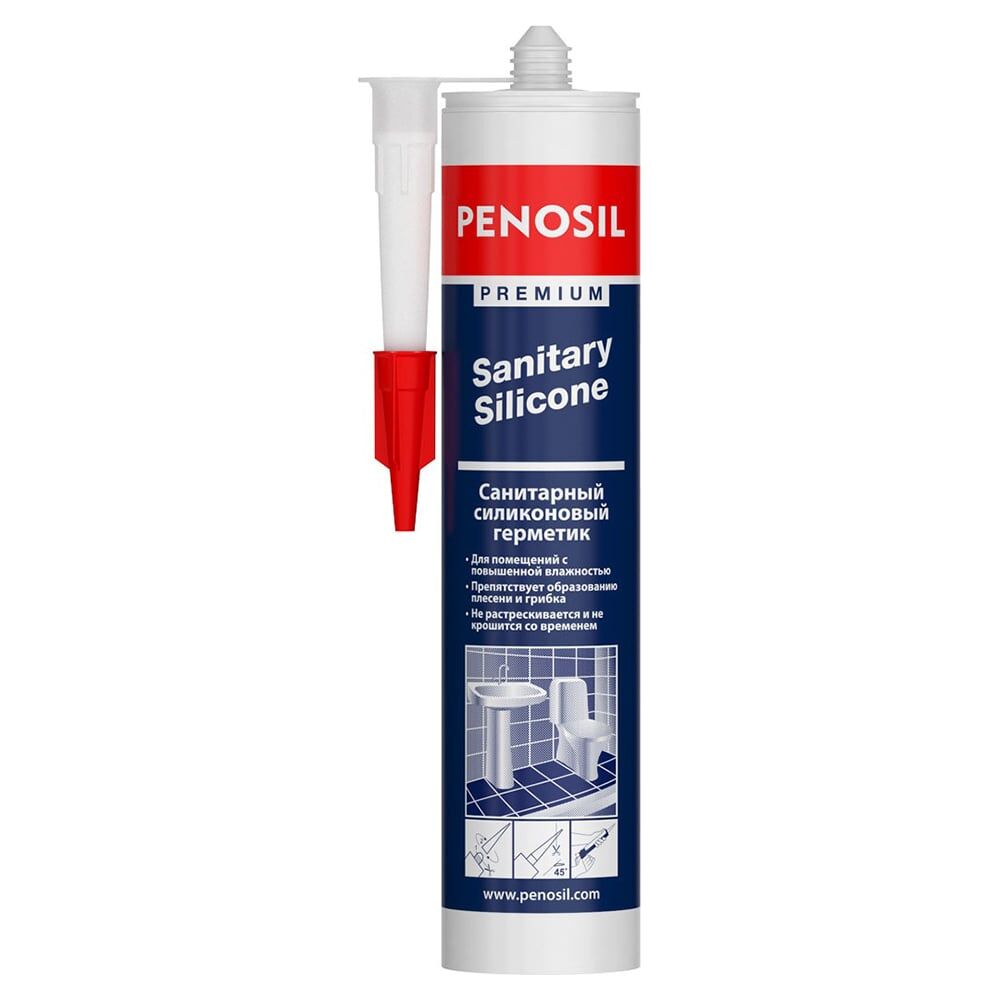 Санитарный силиконовый герметик Penosil Premium