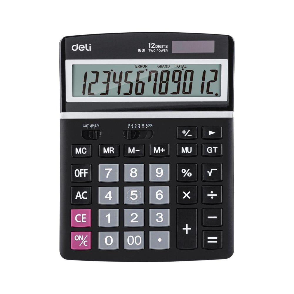 Настольный полноразмерный калькулятор DELI e1631