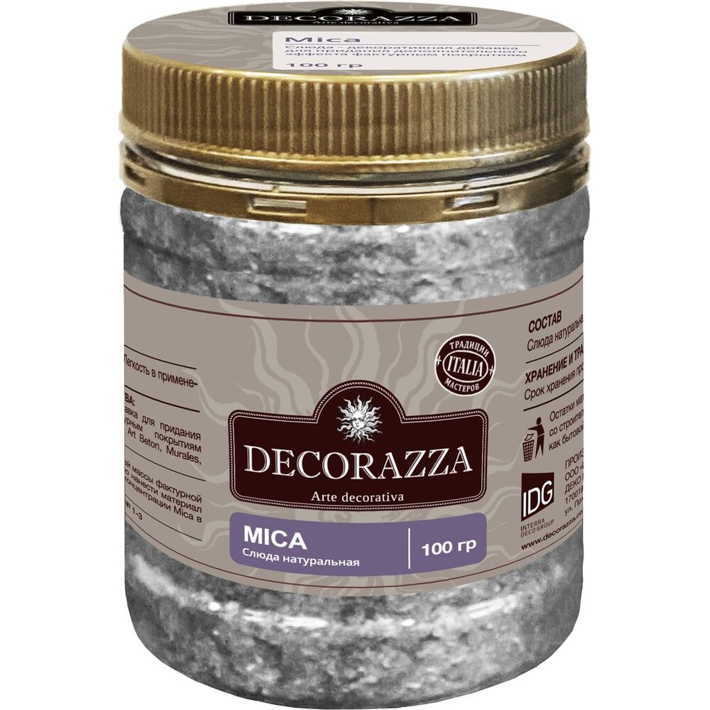 Слюда декоративная для фактурных штукатурок Decorazza DEC MICA