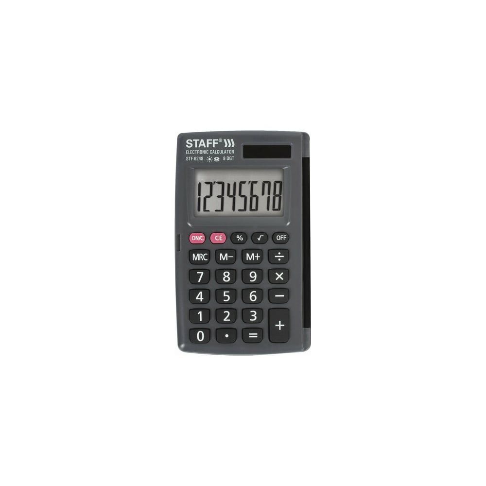 Карманный калькулятор Staff STF-6248