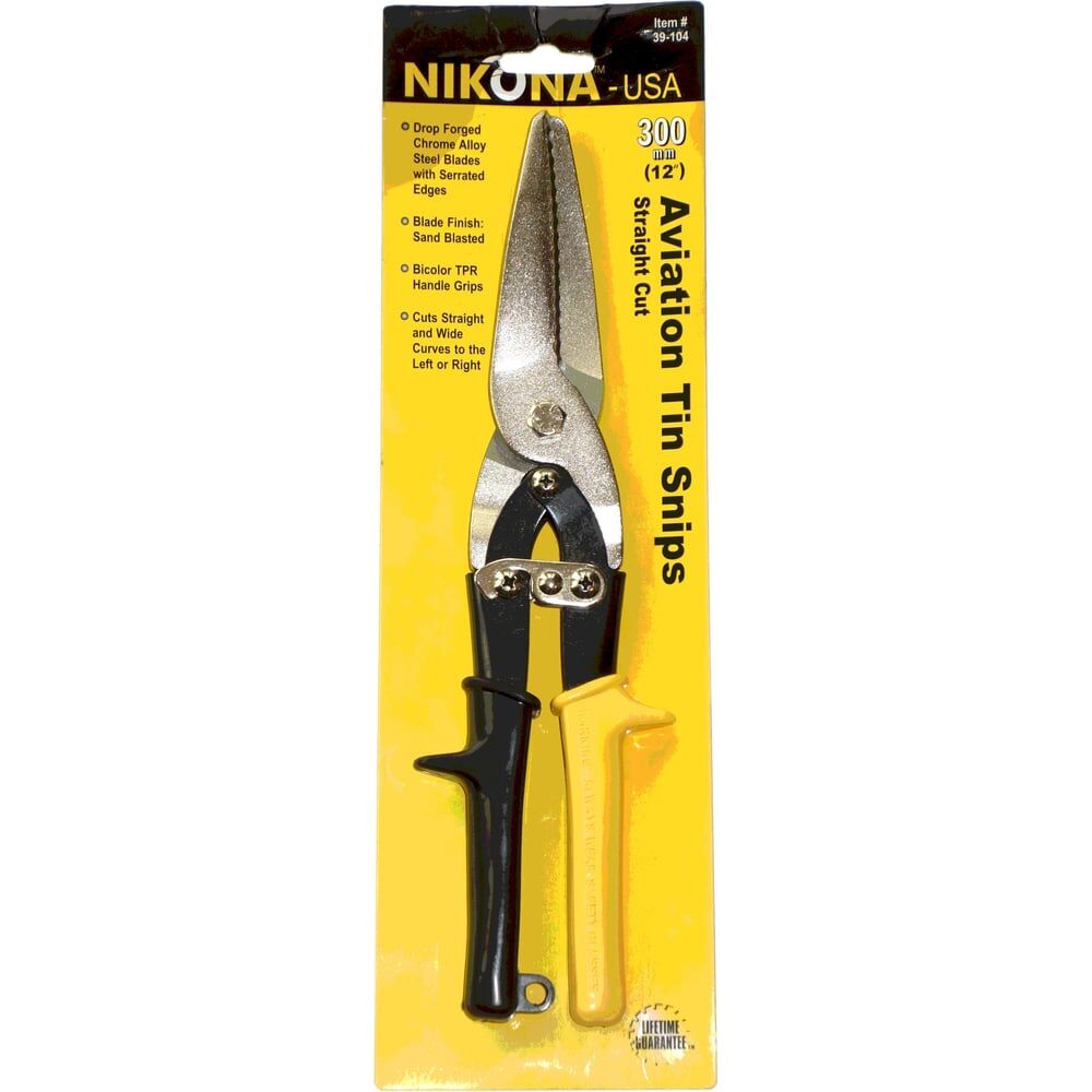 Длинношейные ножницы по металлу NIKONA 39-104