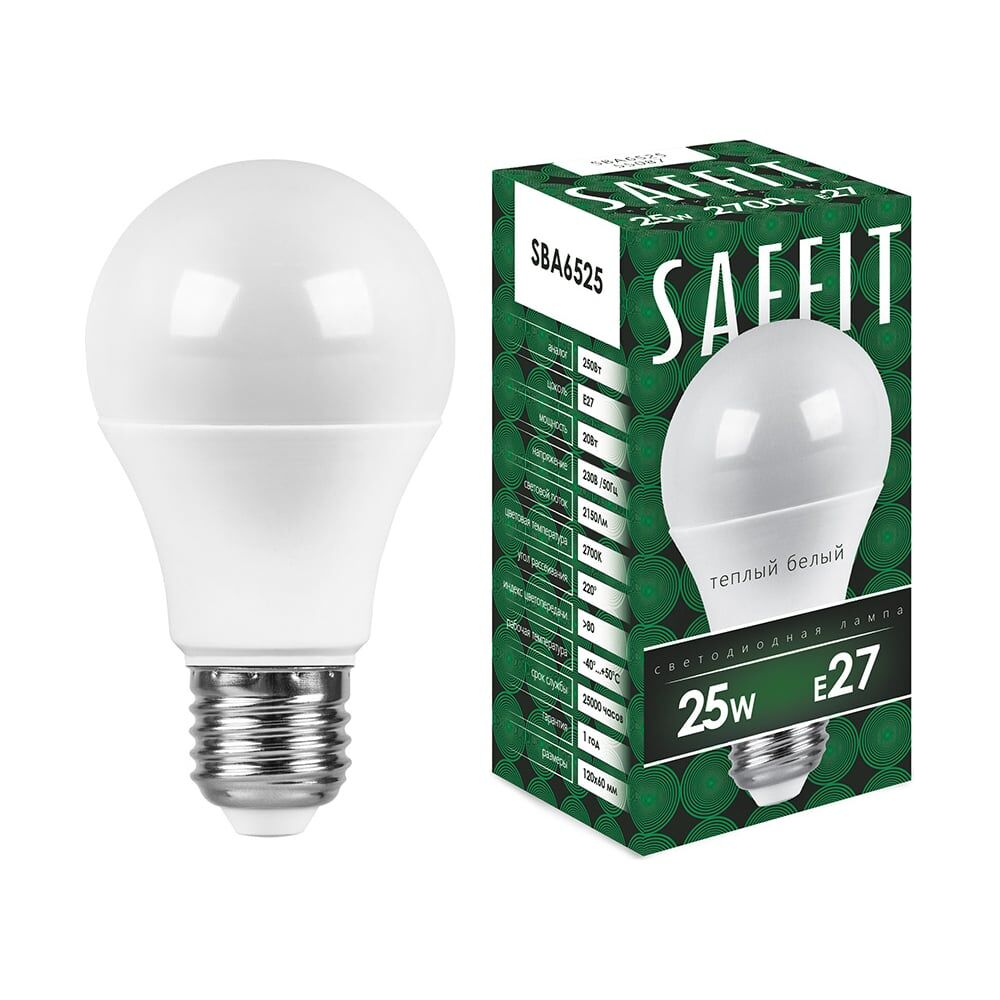Светодиодная лампа SAFFIT SBA6525