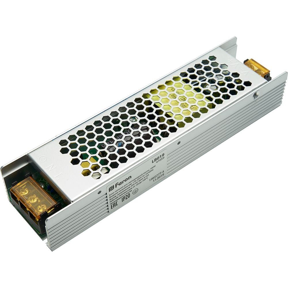 Электронный трансформатор для светодиодной ленты FERON LB019