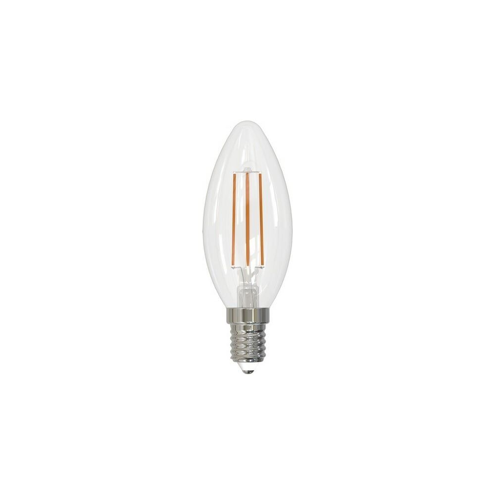 Светодиодная лампа Volpe LED-C35-6W/4000K/E14/CL/SLF