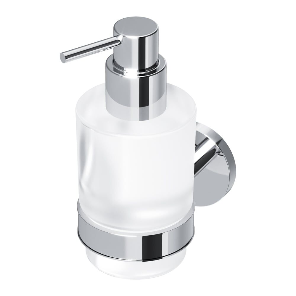 Стеклянный диспенсер для жидкого мыла с настенным держателем AM.PM X-Joy A85A36900