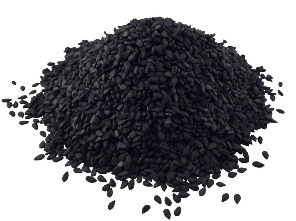 Семена кунжута черные неочищенные, 200г