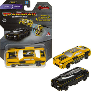 Машинка 1 Toy Гепард 1toy Transcar Double: – Призрак, 8 см, блистер Гепард 1toy Transcar Double: – Призрак 8 см блистер