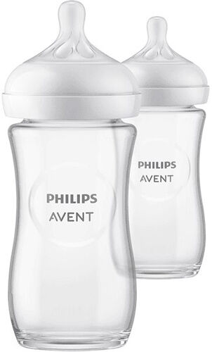 Стеклянная бутылочка для кормления Philips Avent Natural Response, (SCY933/02), 240 мл, 1 мес+ Avent Natural Response (S