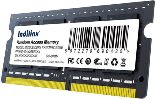 Оперативная память Indilinx SO-DIMM DDR4 16GB 2666MHz (IND-ID4N26SP16X)